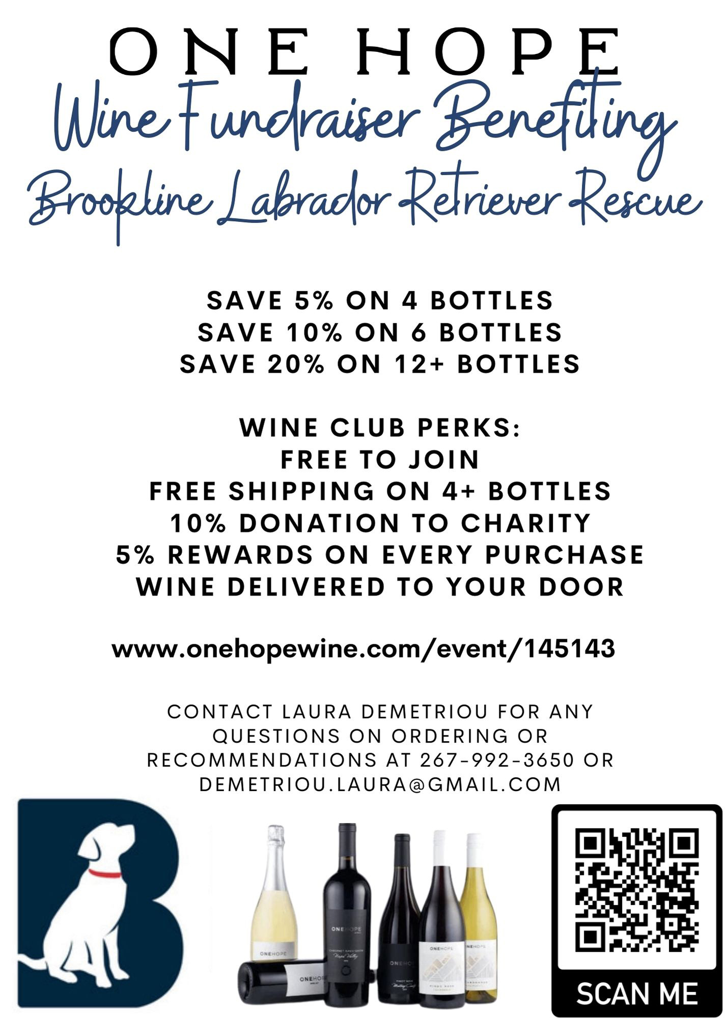 OneHope Wine fundraiser for BLRR