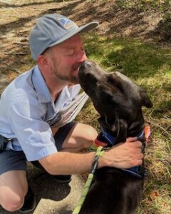 Chocolate Labrador Retriever Mix