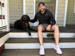 black lab mix